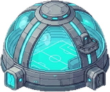 Zero-G Arena — in-game building sprite