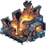 Automated Foundry — in-game building sprite