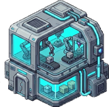 Supply Fabricator — in-game building sprite